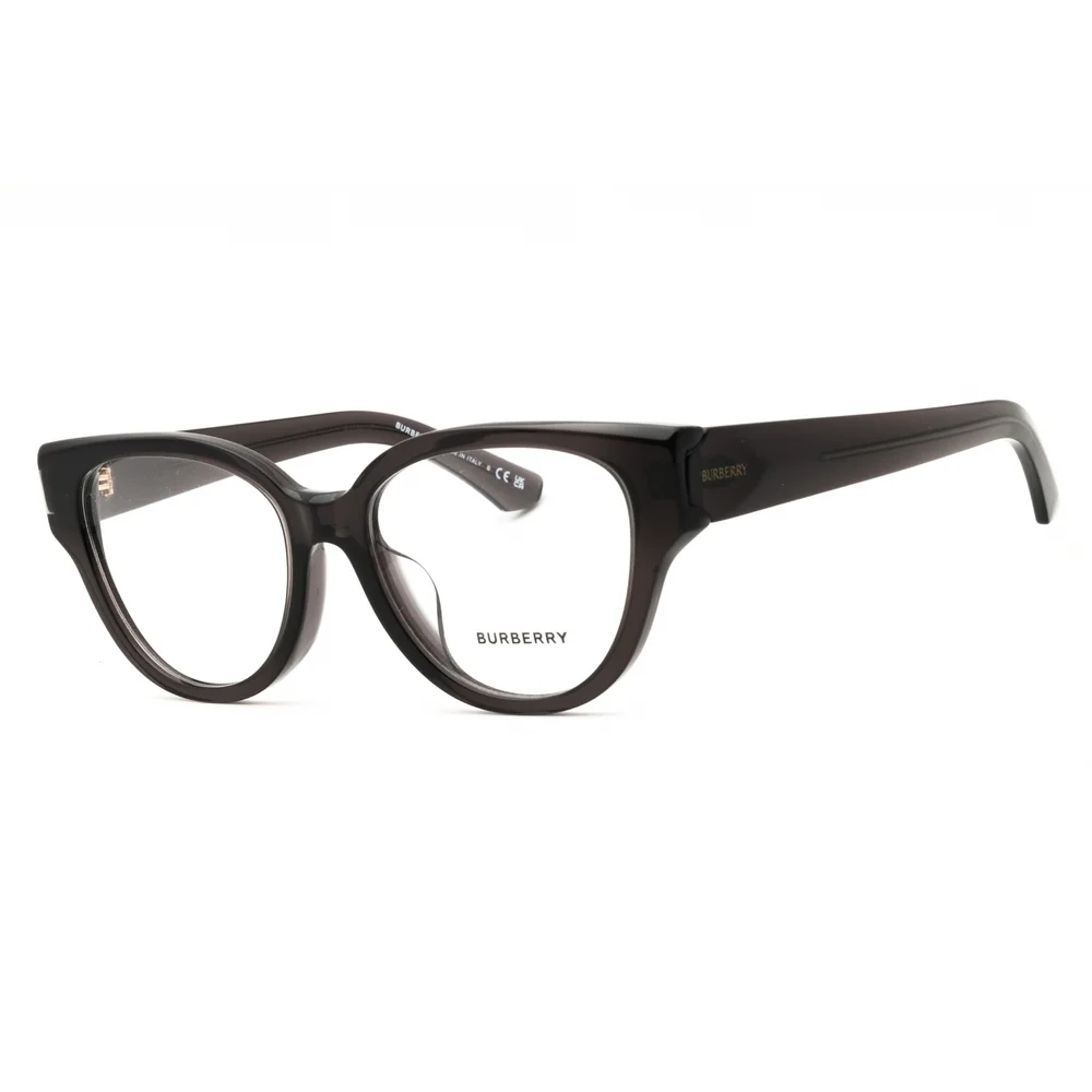NWT Burberry 0BE2421F Grey Round 53mm Eyeglasses